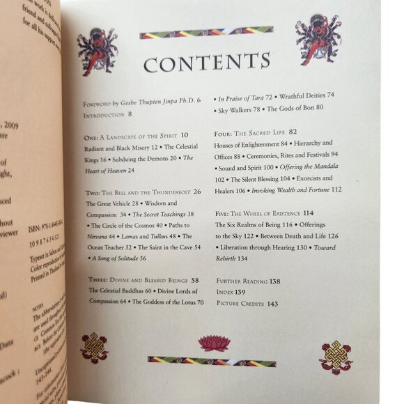 Tibetan Way of Life Death Rebirth Book Buddhism Spiritual John Peacock-Like New - Picture 6 of 7